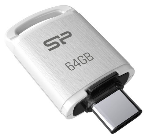 Флеш-накопитель Silicon Power Mobile C10 USB Type-C 3.1 64GB, белый фото