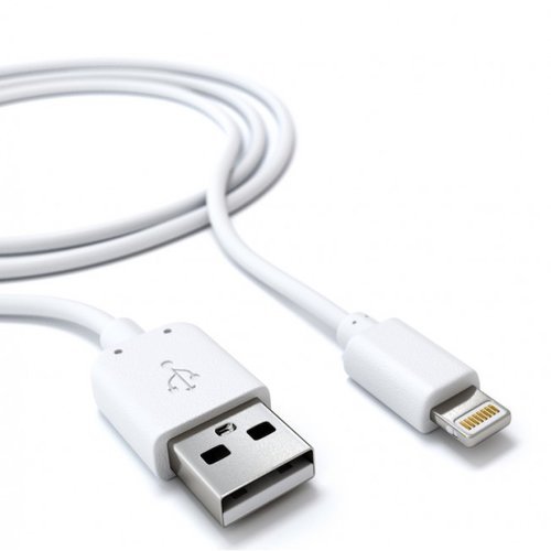 Дата-кабель Red Line USB - 8 - pin для Apple (2 метра), белый фото