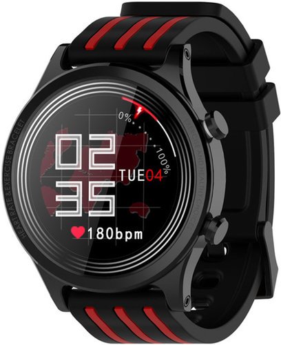 Умные часы Bakeey E5, водонепроницаемые, красный фото