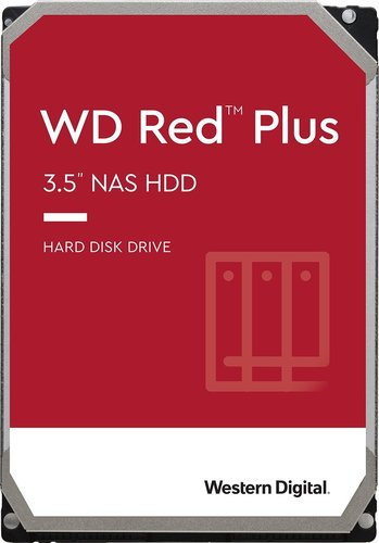 Жесткий диск HDD 3.5" WD Red Plus 2Tb (WD20EFZX) фото