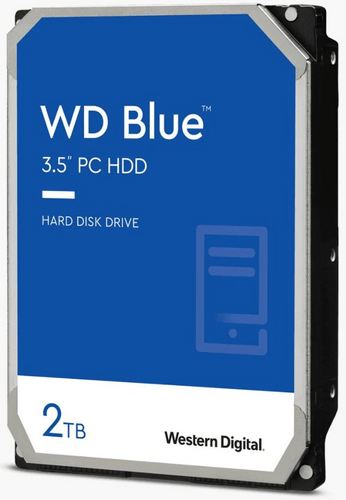 Жесткий диск HDD 3.5" WD Blue 2Tb (WD20EZBX) фото