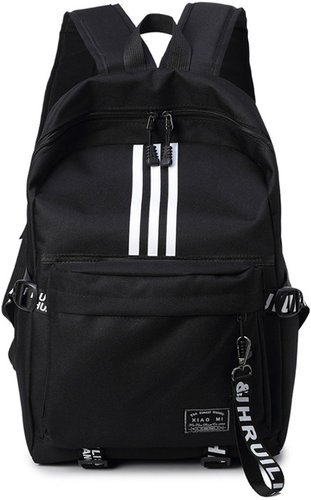 Рюкзак для путешествий с отделением для ноутбука, черный фото