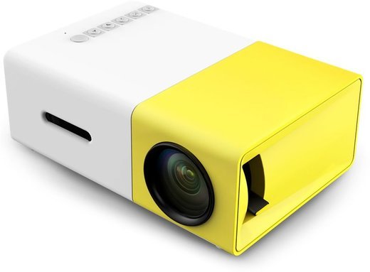 ЖК-проектор YG - 300, желтый(ШТЕПСЕЛЬНАЯ ВИЛКА США) фото