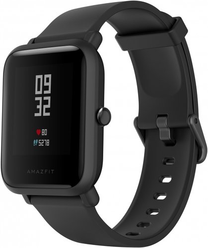Умные часы Xiaomi Amazfit Bip Lite, черные фото
