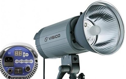 Импульсный моноблок Visico VС-1000HHLR с рефлектором фото