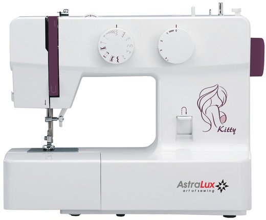 Швейная машина Astralux Kitty белый/рисунок фото