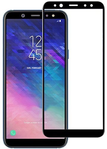 Защитное стекло для Samsung Galaxy J6 (2018) Full Screen черный, TFN фото