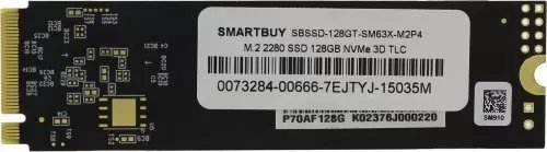 Жесткий диск SSD M.2 Smartbuy Jolt 128Gb (SBSSD-128GT-SM63XT-M2P4) фото
