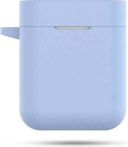 Чехол силиконовый для наушников Xiaomi AirDots Pro, голубой фото