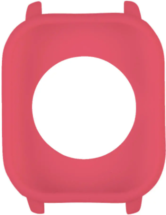 Силиконовая накладка для часов Amazfit GTS, розовый фото