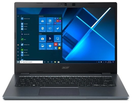 Ноутбук Acer TravelMate P4 TMP414-51-50CT (Intel Core i5 1135G7 2400MHz/14"/1920x1080/8GB/512GB SSD/Intel Iris Xe Graphics/3G/LTE/Win 10 Pro), синий фото