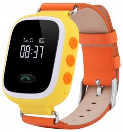 Детские умные часы Smart Baby Watch Q60, оранжевые фото