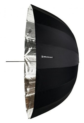 Зонт Elinchrom глубокий отражающий 125см серебро фото