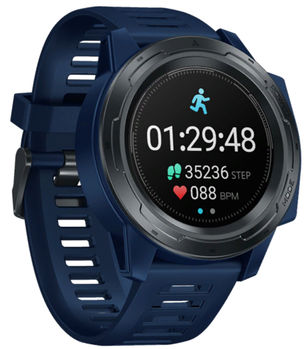 Умные часы Zeblaze Vibe 5 Pro 1.3 дюйма, синий фото