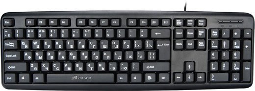 Клавиатура Оклик 180V2, черный фото