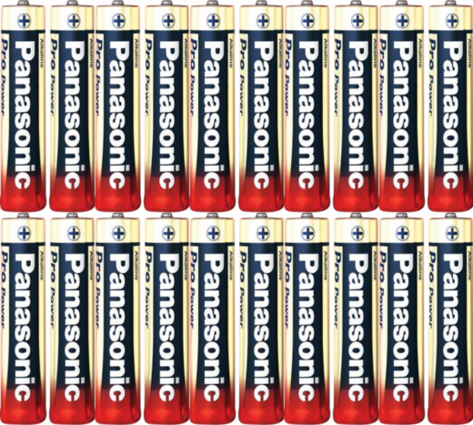 Батарейки Panasonic LR6XEG/20B5F AA щелочные Pro Power promo pack в блистере 20шт фото