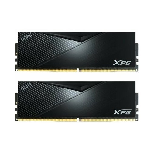 Память оперативная DDR5 16Gb (2x8Gb) Adata XPG Lancer 5200MHz, черный радиатор фото