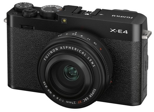 Фотоаппарат Fujifilm X-E4 Kit XF 27mm f/2.8 черный фото