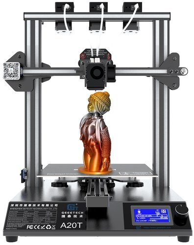 3D принтер Geetech A20T, многоцветный с тройным экструдером фото