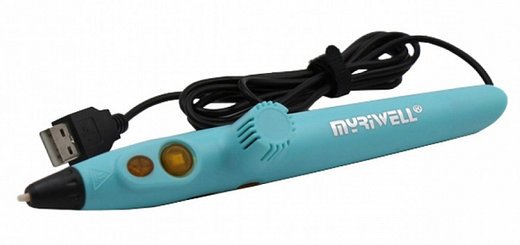 3D ручка Myriwell rp200a, Светло-Голубая (KID) Низкотемпературная фото