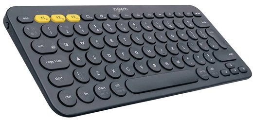 Клавиатура беспроводная Logitech K380 Bluetooth серый фото