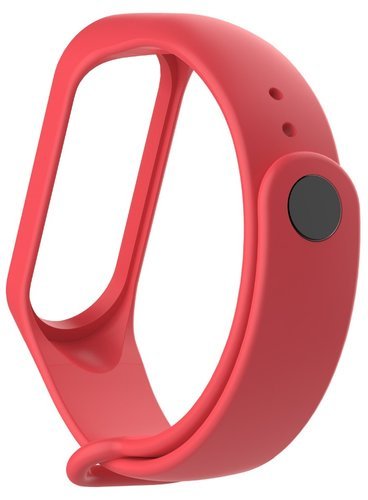 Силиконовый ремешок для браслетов Bakeey для Xiaomi Mi Band 4, красный фото