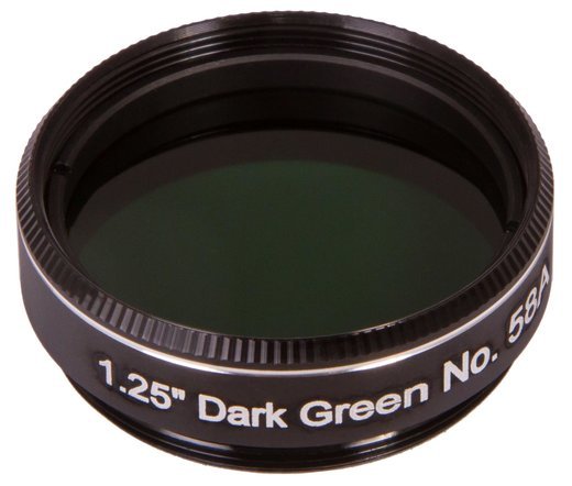 Светофильтр Explore Scientific темно-зеленый №58A, 1,25" фото