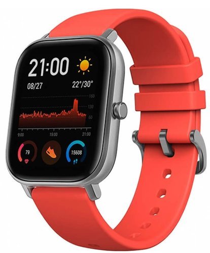 Умные часы Xiaomi Amazfit GTS, оранжевые фото