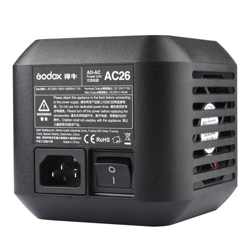Адаптер постоянного тока Godox AC26 для Godox AD600 Pro фото