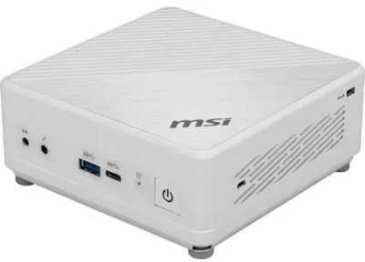 Неттоп MSI Cubi 5 10M-818XRU (i3 10110U (2.1)/8Gb/SSD512Gb/UHDG/noOS/65W) белый фото