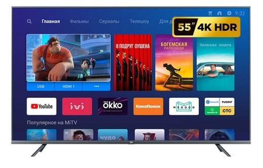 Телевизор Xiaomi Mi TV 4S, 55" Т2 Global (2019) фото