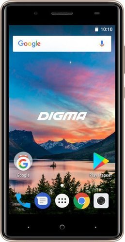 Смартфон Digma Q500 3G HIT 8Gb 1Gb Золотистый фото