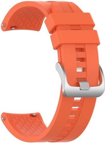 Силиконовый ремешок Bakeey 22 мм для смарт-часов Xiaomi Watch Color, оранжевый фото