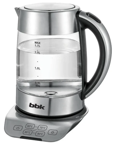Чайник BBK EK1723G металлик фото