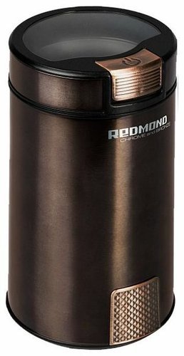 Кофемолка Redmond RCG-CBM1604 280Вт сист.помол.:ротац.нож вместим.:50гр черный фото
