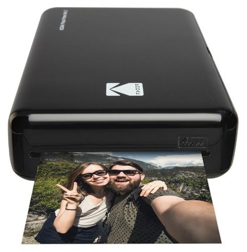 Карманный принтер Kodak Mini 2, черный фото