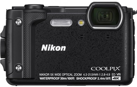 Цифровой фотоаппарат Nikon Coolpix W300 черный фото