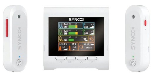 Беспроводная микрофонная система SYNCO G3 2,4 ГГц (2 передатчика) фото