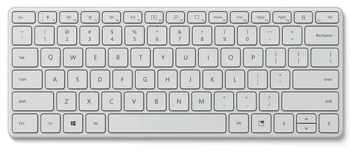 Механическая клавиатура Microsoft Designer Compact Keyboard Monza, серый фото