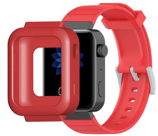 Силиконовая накладка Bakeey для часов Xiaomi, красный фото