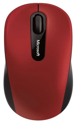 Беспроводная мышь Microsoft Mobile Mouse 3600,красный фото