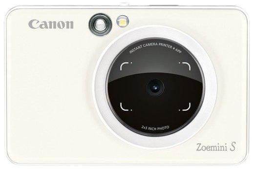 Моментальная фотокамера Canon Zoemini S белая фото