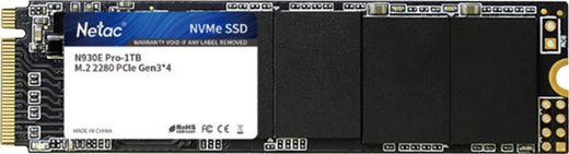Жесткий диск SSD M.2 Netac N950E Pro 250Gb (NT01N950E-250G-E4X) фото