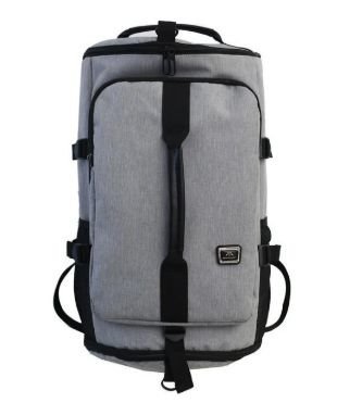 Рюкзак для ноутбука многофункциональный, водонепроницаемый, серый фото