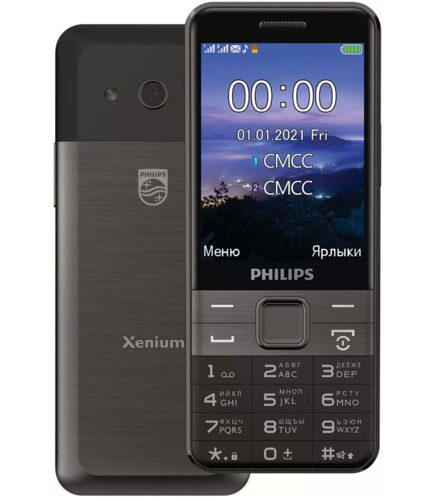 Мобильный телефон Philips Xenium E590 Черный фото