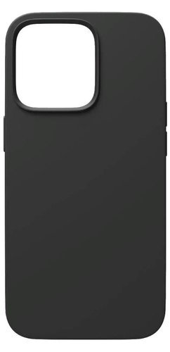 Чехол для смартфона Apple iPhone 14 Pro, силиконовый, черный с микрофиброй Redline фото