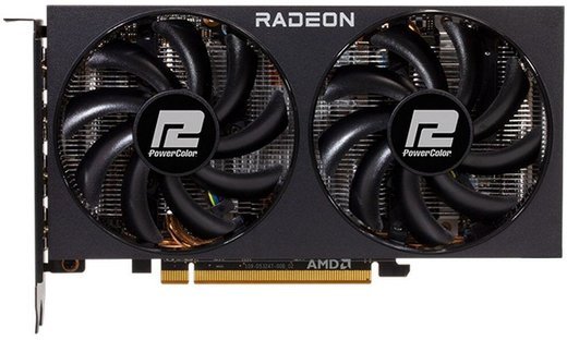 Видеокарта PowerColor AMD Radeon RX 6600 Fighter 8Gb (AXRX 6600 8GBD6-3DH) фото