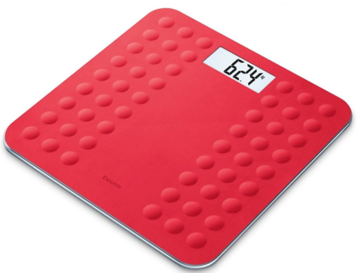 Весы напольные электронные Beurer GS300 макс.180кг красный фото