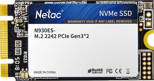 Жесткий диск SSD M.2 Netac N930ES 128Gb (NT01N930ES-128G-E2X) фото