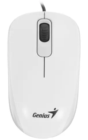 Мышь Genius DX-110, белый фото